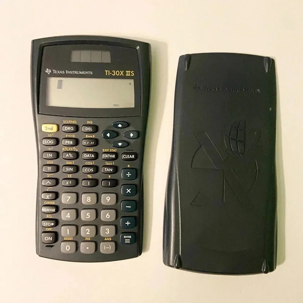 Texas Instrument TI 30X IIS  Scientific Calculator Solar